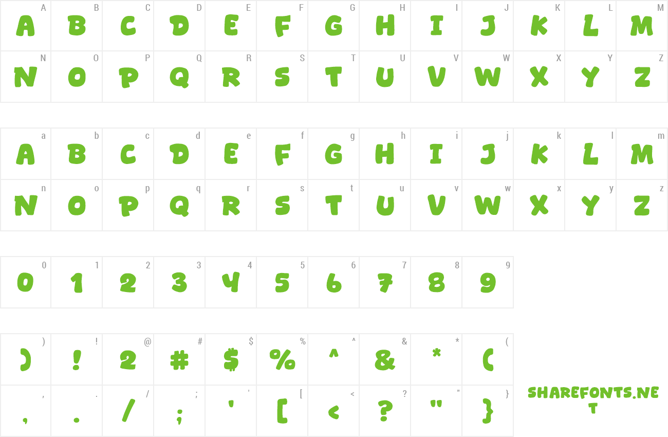 Font Short Pics preview